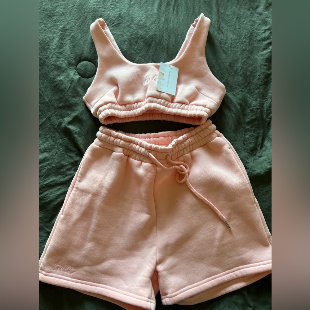 Pink lounge set